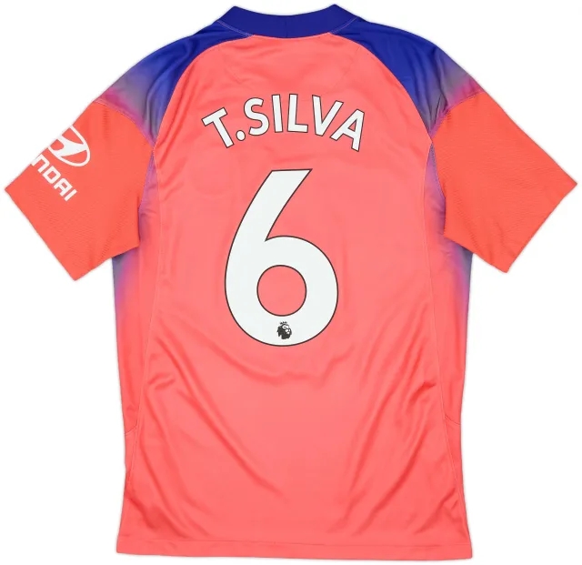 2020-21 Chelsea Third Shirt T.Silva #6 - 8/10 - (S)