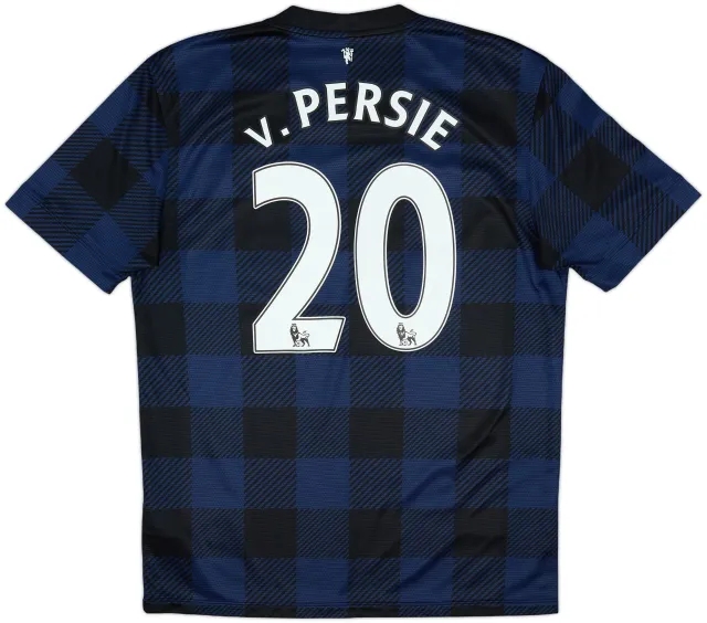 2013-14 Manchester United Away Shirt V.Persie #20 - 8/10 - (M)