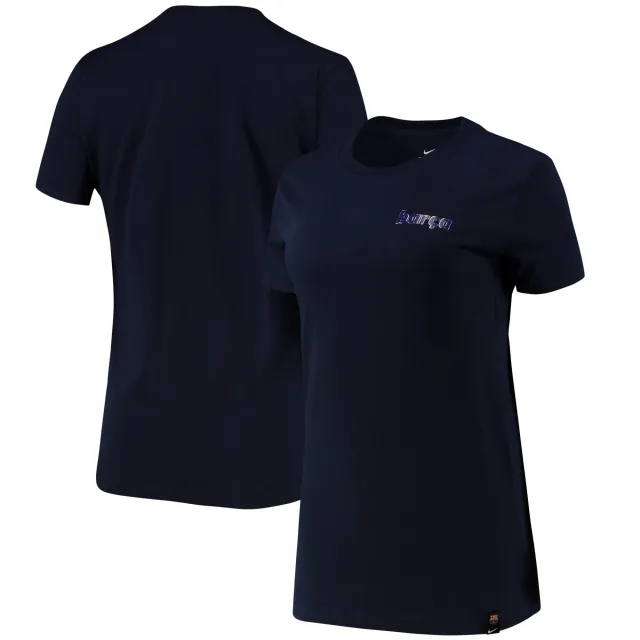 Barcelona T-Shirt - Dark Navy - Womens