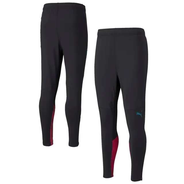 Manchester City Training Zipped Pants-Black