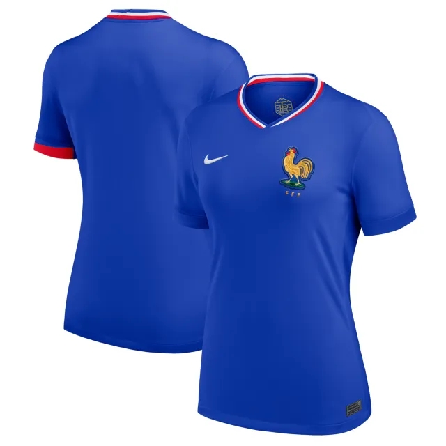 France Nike Home Stadium Shirt 2024 - Womens - No Star