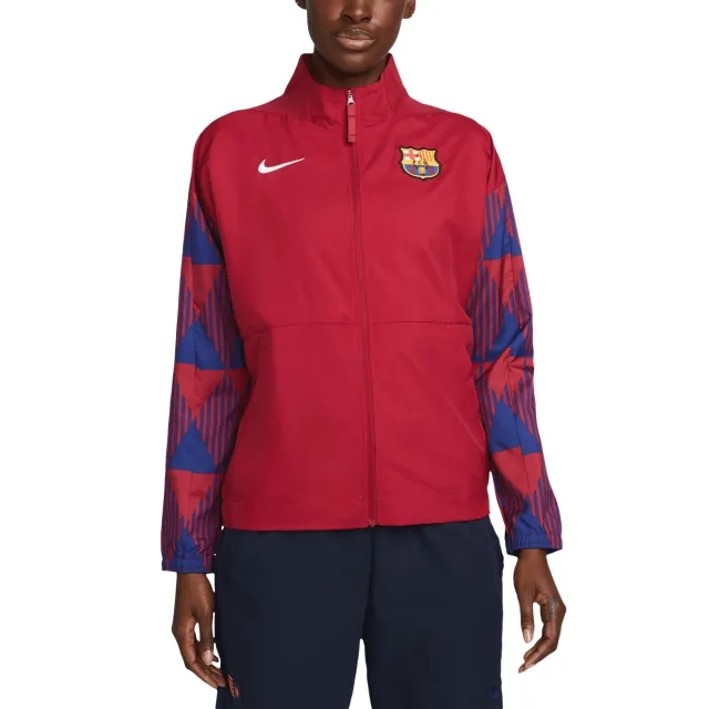 Barcelona Nike Anthem Jacket - Red - Womens