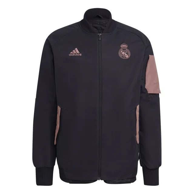 Real Madrid Travel Jacket - Black