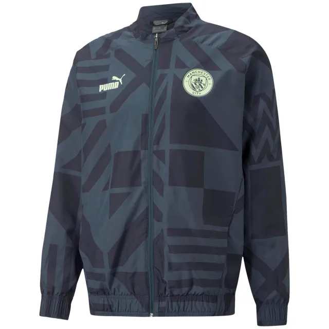 Manchester City Pre Match Jacket - Navy