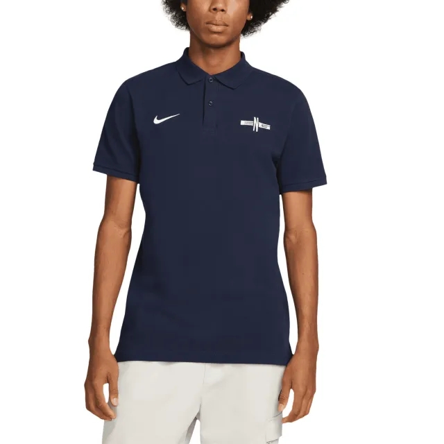 England Nike Fundamentals Pique Polo - Navy