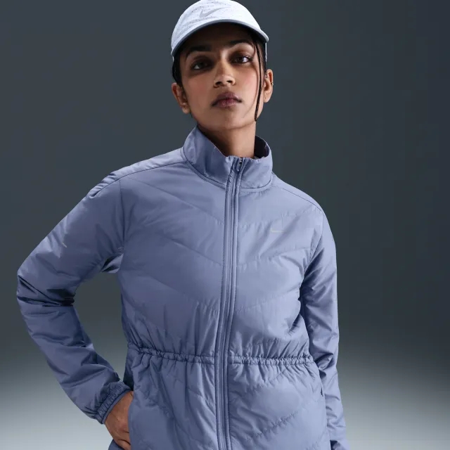 Nike Swift Women's Therma-FIT Running Jacket - Blue - Sustainable Materials