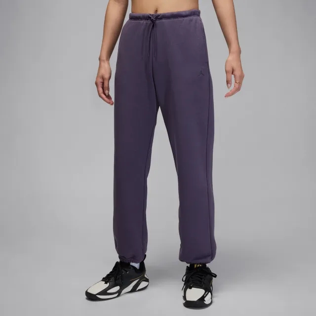 Nike Jordan Sport Crossover Women's Dri-FIT Fleece Trousers - Purple - Sustainable Blends