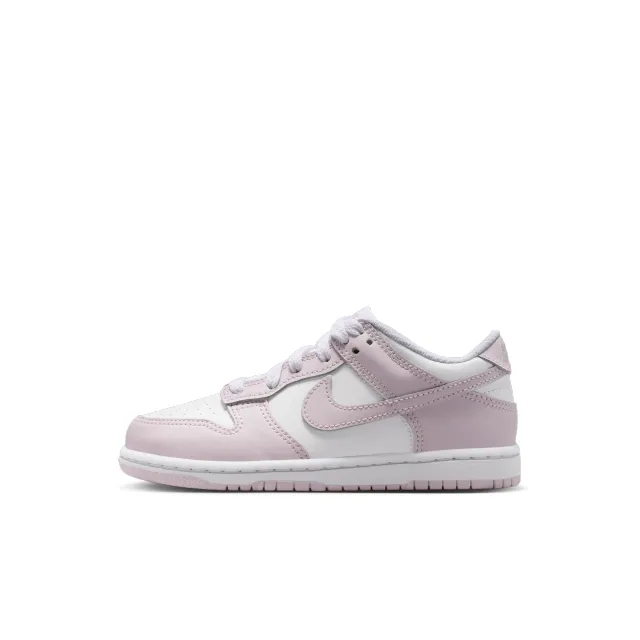 Nike Dunk Low Younger Kids' Shoes - White