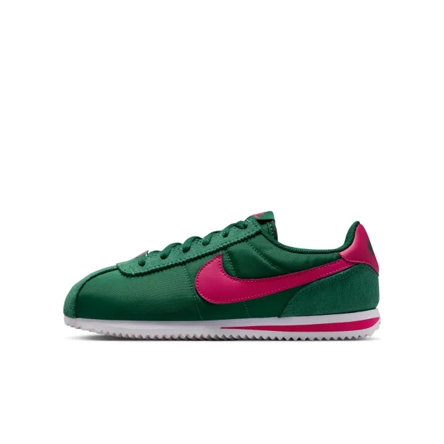 Nike Cortez Textile Older Kids' Shoes - Green