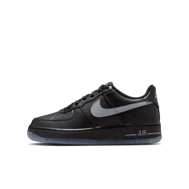 Nike Air Force 1 Older Kids' Shoes - Black