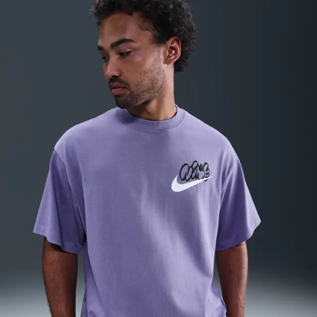 Nike Solo Swoosh Men's T-Shirt - Purple