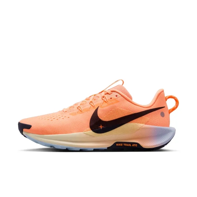 Nike Pegasus Trail 5 Men's Trail-Running Shoes - Orange - Recycled Content Minimum