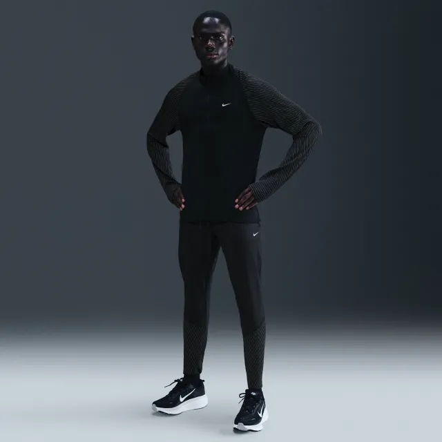 Nike Dri-FIT Running Trousers with Reflective Design Accents - Black - Sustainable Materials