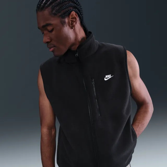 Nike Sportswear Club Men's Winterized Gilet - Black - Fleece