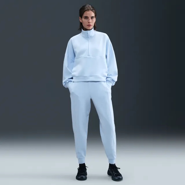Nike 24.7 ImpossiblySoft Women's Dri-FIT Mid-Rise Joggers - Blue - Fleece