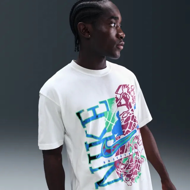 Nike Men's Basketball T-Shirt - White