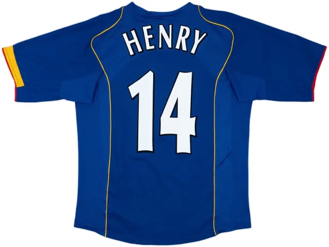 2004-06 Arsenal Away Shirt Henry #14 - 8/10 - (XL)
