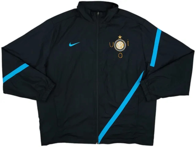2011-12 Inter Milan Nike Track Jacket - 8/10 - (XXL)