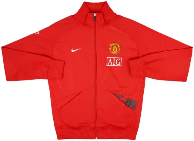 2007-08 Manchester United Nike Track Jacket - 7/10 - (M)