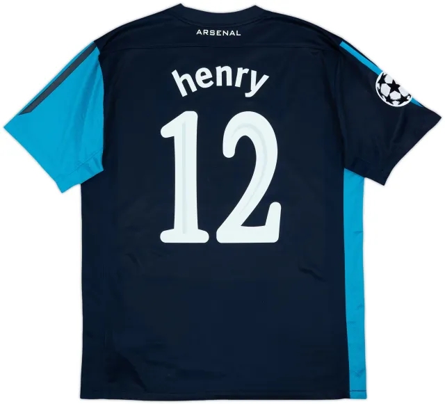 2011-12 Arsenal Away Shirt Henry #12 - 7/10 - (L)