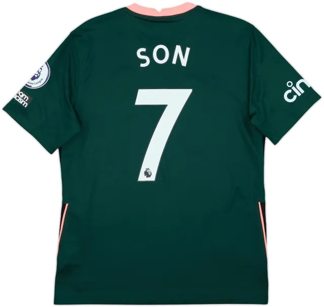 2020-21 Tottenham Away Shirt Son #7 - 10/10 - (M)