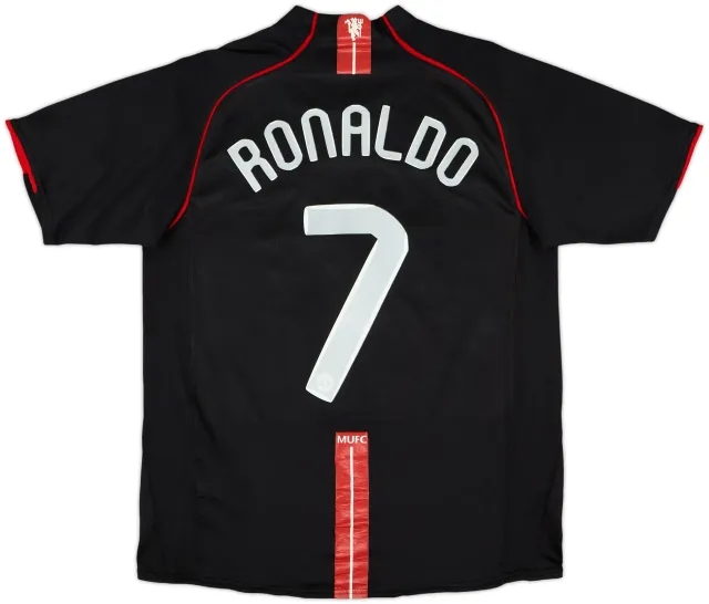 2007-08 Manchester United Away Shirt Ronaldo #7 - 7/10 - (M)