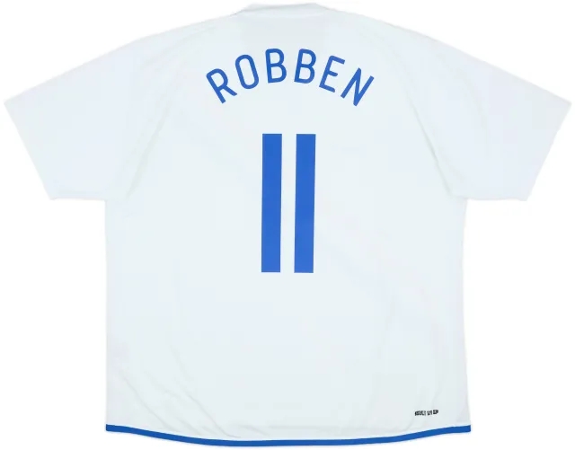 2006-08 Netherlands Away Shirt Robben #11 - 6/10 - (XXL)