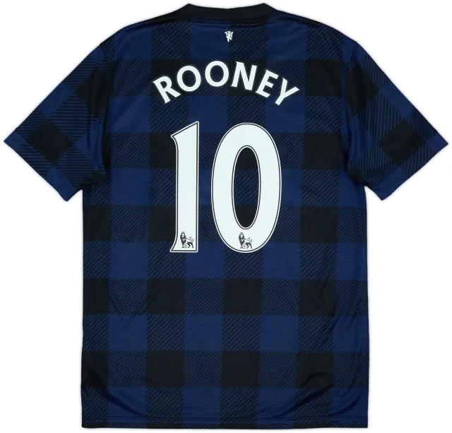 2013-14 Manchester United Away Shirt Rooney #10 - 6/10 - (M)