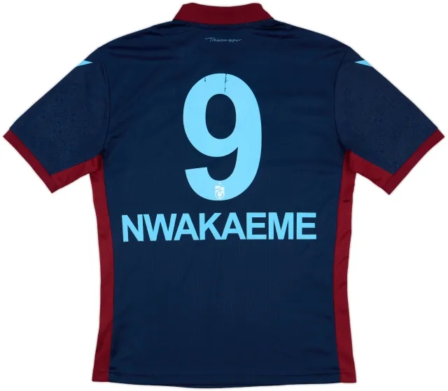 2021-22 Trabzonspor Third Shirt Nwakaeme #9 - 6/10 - (L)