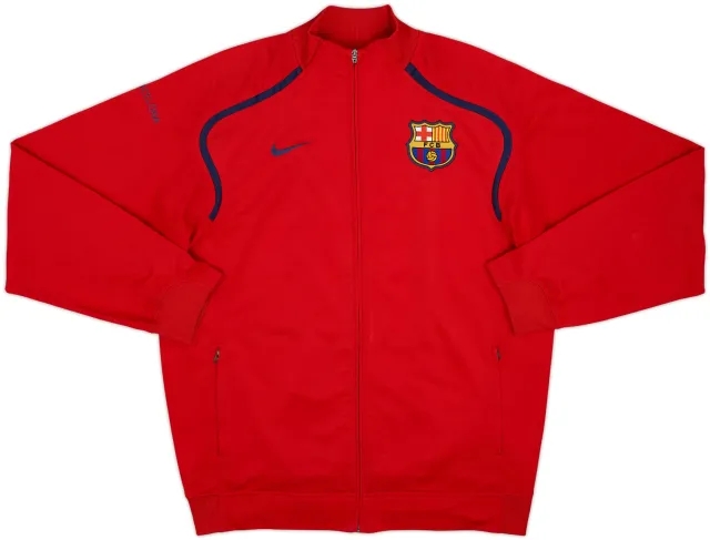 2006-07 Barcelona Nike Track Jacket - 8/10 - (L)