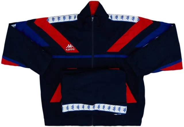1992-95 Barcelona Kappa Tracksuit - 9/10 - (XL)