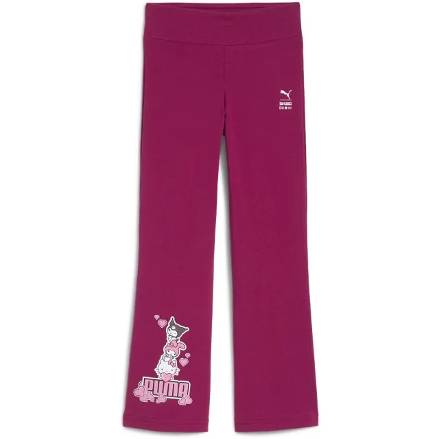 PUMA x Hello Kitty And Friends Flared Leggings Kids, Berry, size 2-3 Months