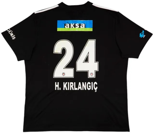 2021-22 Besiktas Away Shirt H.Kirlangic #24 - 6/10 - (XXL)