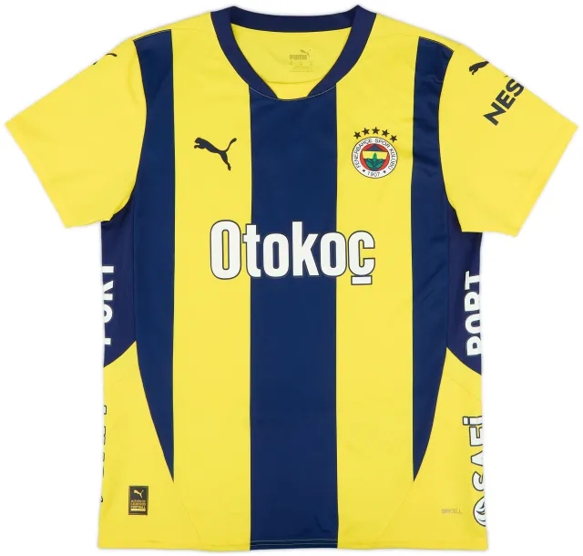 Puma 2024-25 Fenerbahce Home Shirt - 9/10 - (M)