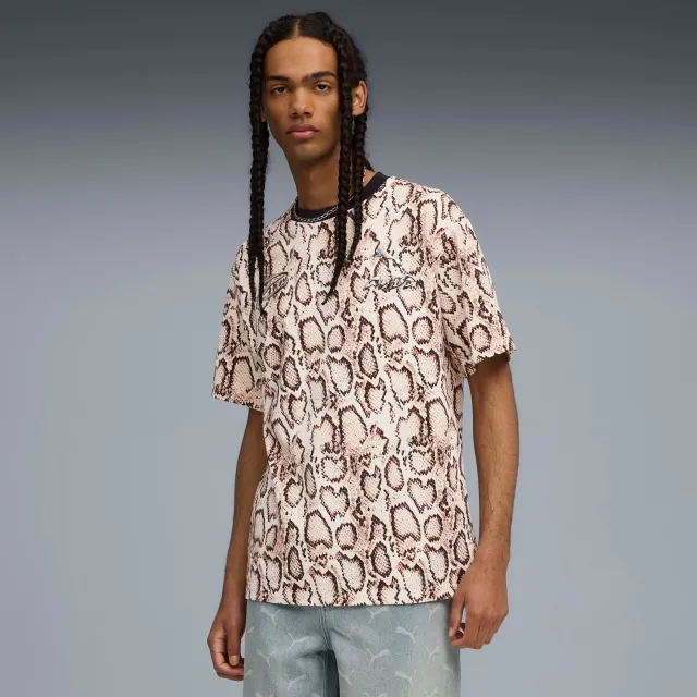 A$Ap Rocky x PUMA T-Shirt Men, Frosted Ivory/AOP
