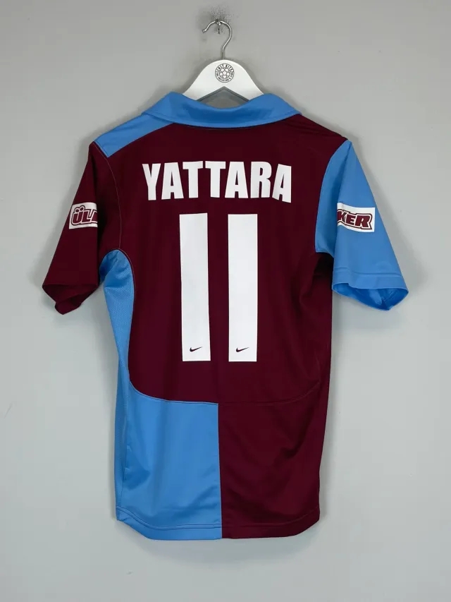 2008/09 TRABZONSPOR YATTARA #11 HOME SHIRT (S) NIKE | Cult Kits