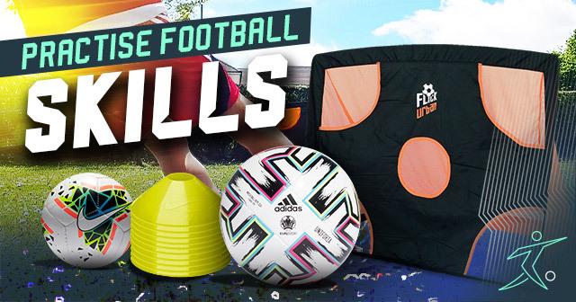 how to practise football at home