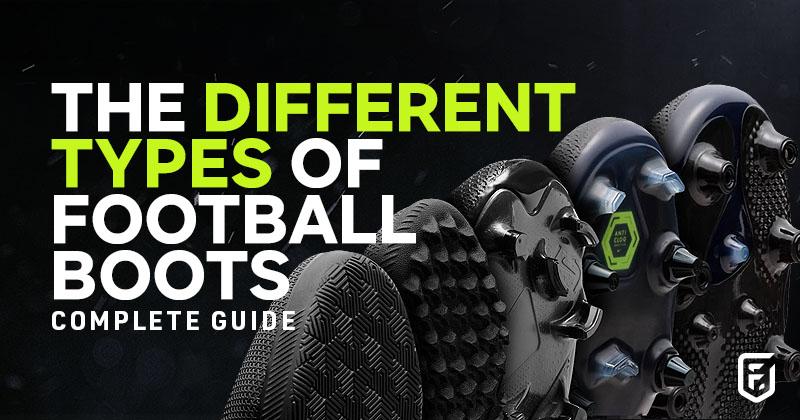different types of football boots soleplates guide